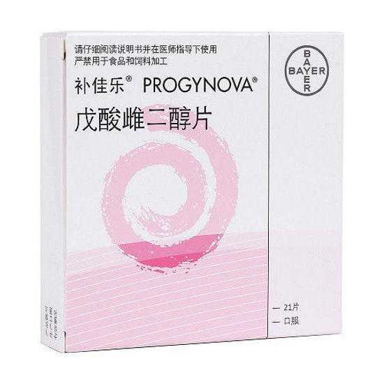 图片 补佳乐 戊酸雌二醇片 1mg*21片